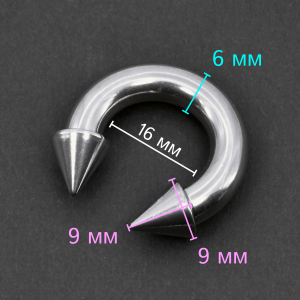 Циркуляр 6 мм, конусы. CBRCN2