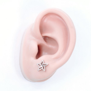 Серьги-гвоздики. Звезды. SE2997-2