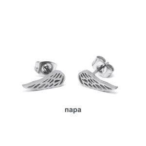 Серьги-гвоздики. Крылья. SE3011-2