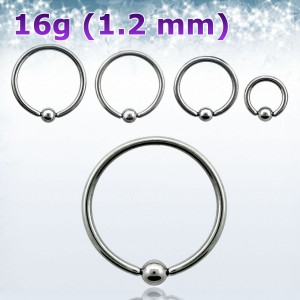 Кольцо 1,2 мм. BCR16